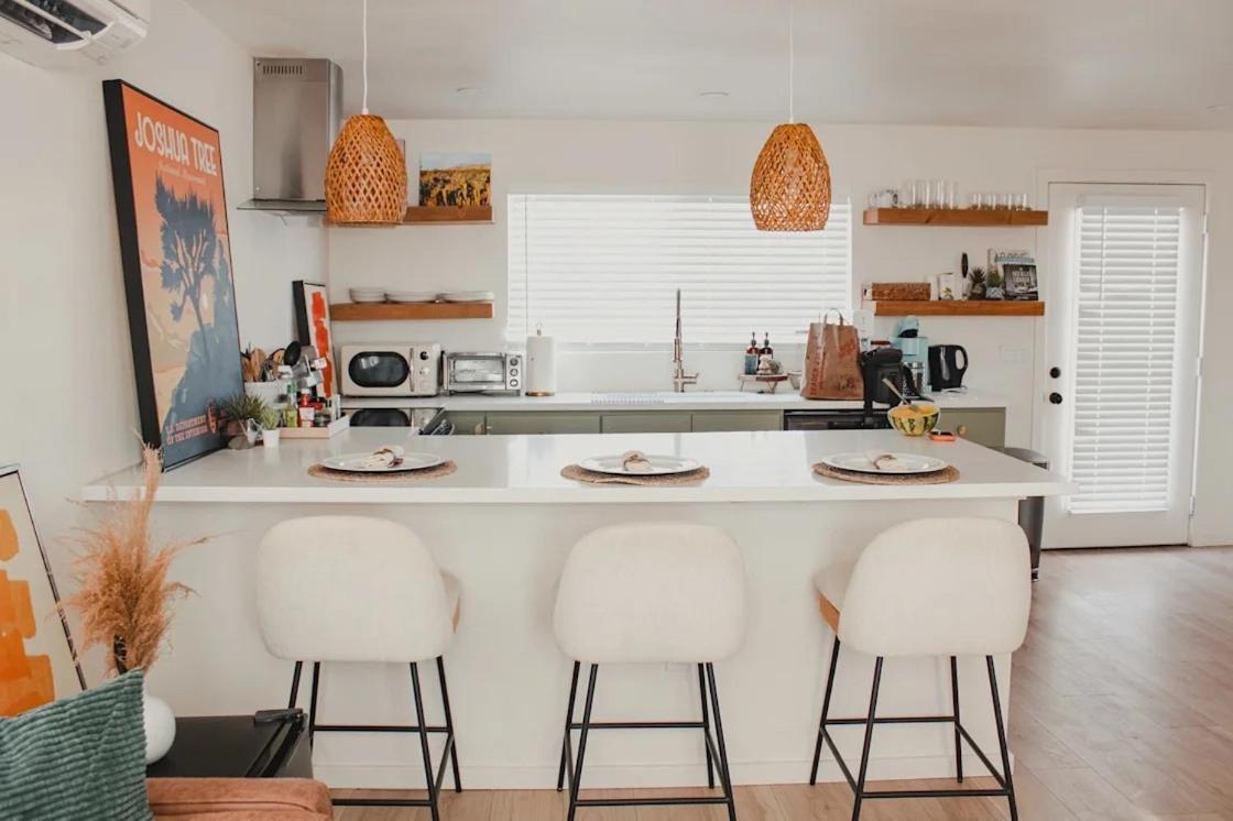 Serene Modern Home Backdoor With Great Wifi, Games, Movies, Patio Seating And Bbq Easy Access To North Joshua Tree National Park In 10 Minutes Туентинайн Палмс Екстериор снимка